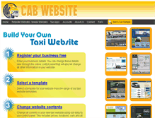 Tablet Screenshot of cabwebsite.com